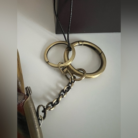 NWT Patricia Nash Key Fob Frame Pouch Kiss Lock Coin Purse - Picture 9 of 15